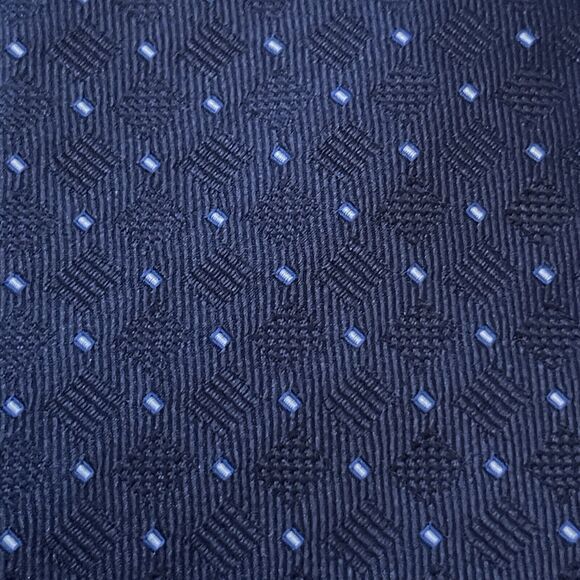 Primark Blue 100% Polyester Men’s Neck Tie Made In China - Picture 9 of 9